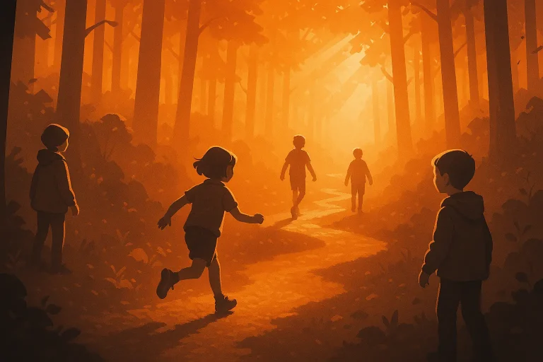 Heartwarming image showing Featured image for outdoor activities for kids article demonstrating emotional connection and joy created by outdoor activities for kids for family bonding and storytelling