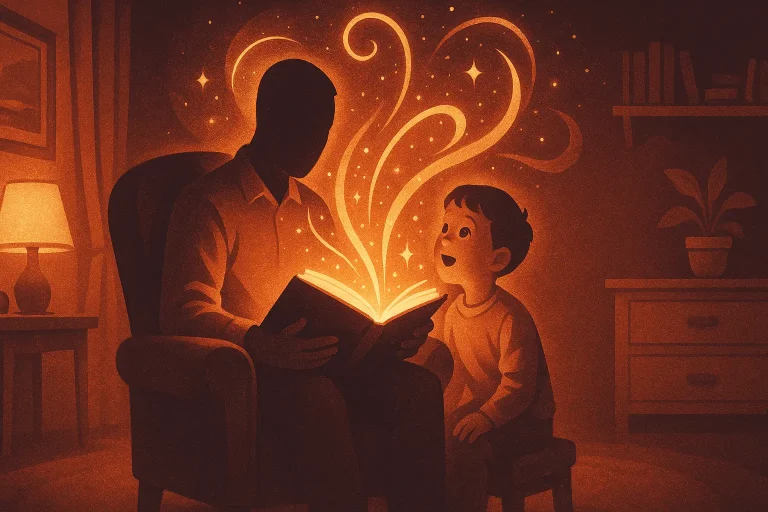 Heartwarming image showing Featured image for christmas stories for kids article demonstrating emotional connection and joy created by christmas stories for kids for family bonding and storytelling