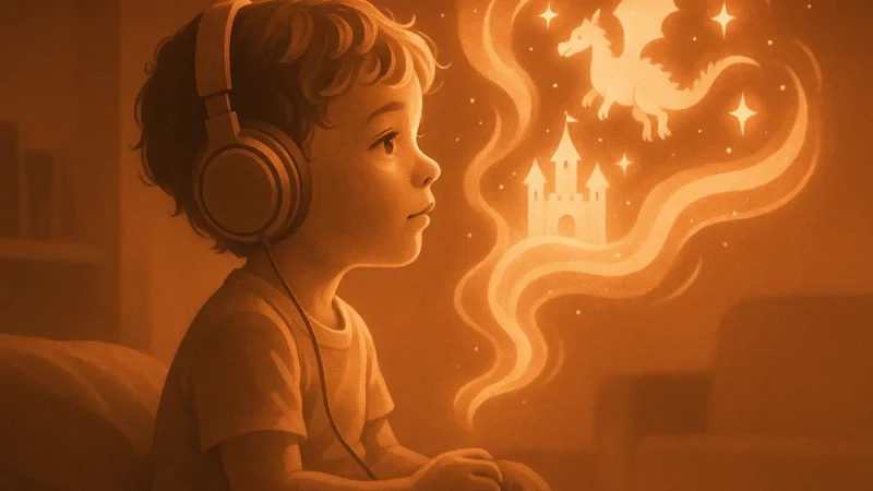 Audio stories for kids: screen-free imagination sparks 🎧