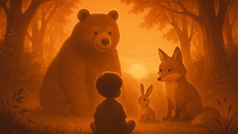 Animal stories for kids: adventures & life lessons