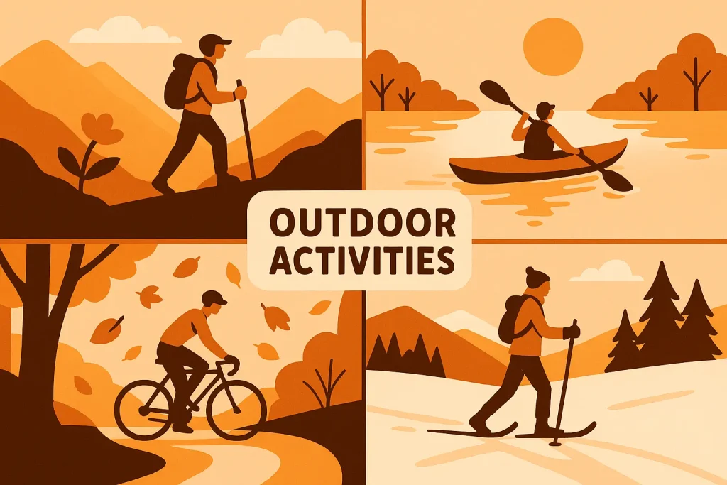 Unleash your adventure: Outdoor activities for every season