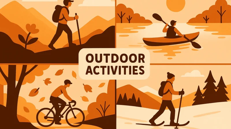 Unleash your adventure: Outdoor activities for every season