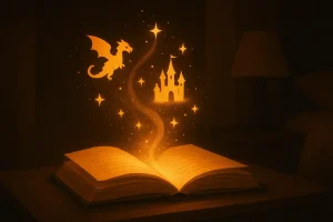 Create personalized bedtime stories with AI magic