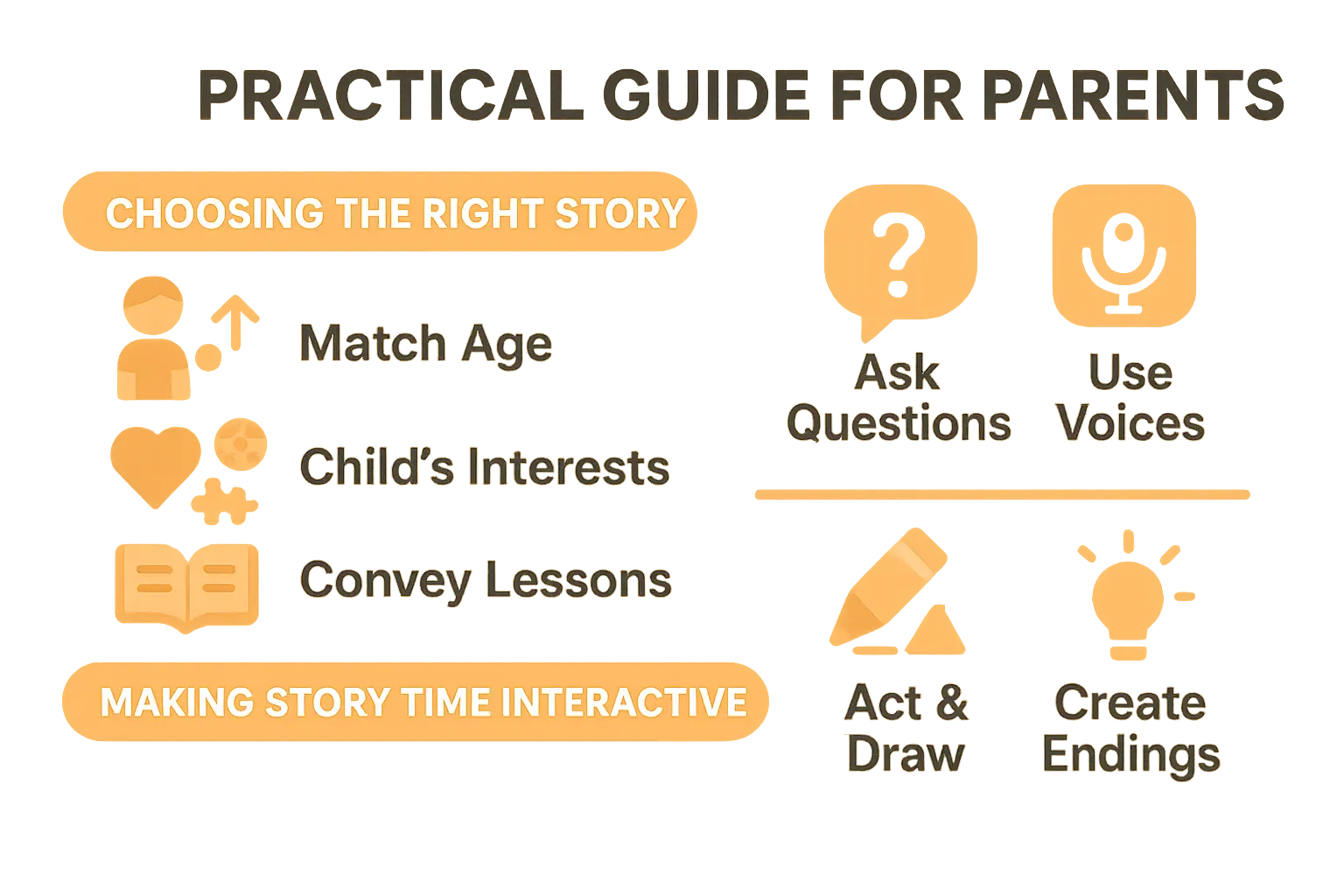 Parent and child reading animal stories together