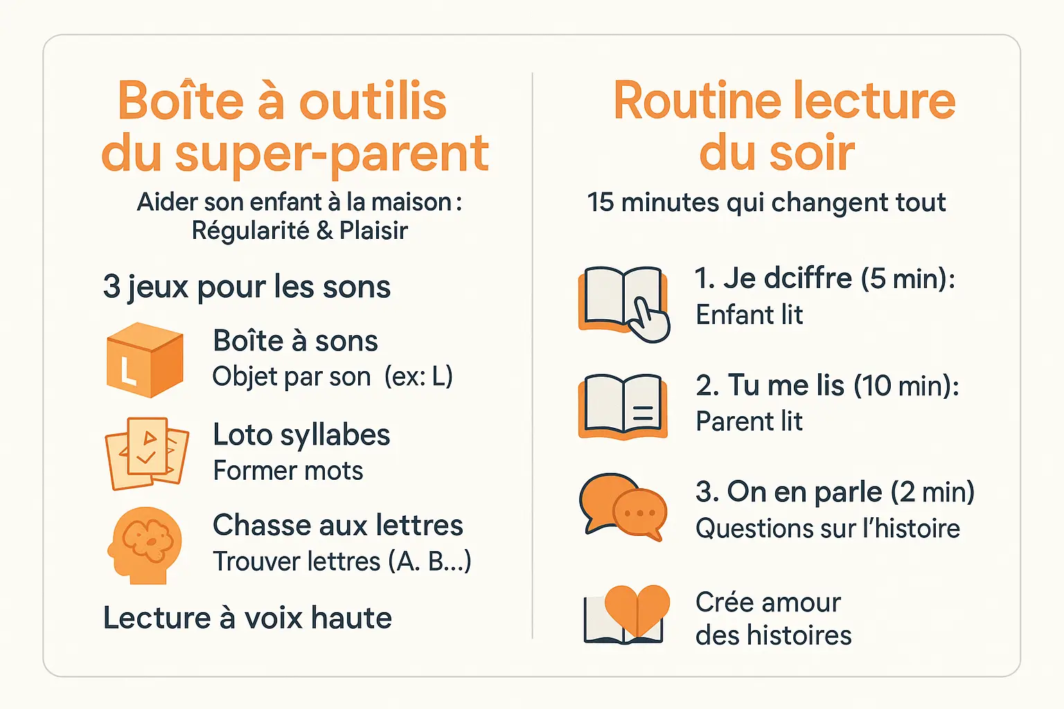 Illustration d'une famille lisant un livre ensemble