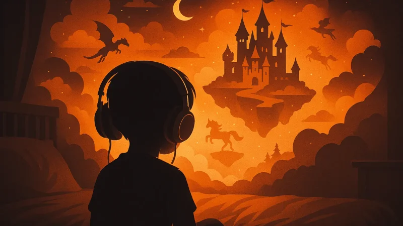 Unlock magic of kids audio stories for screenless adventure