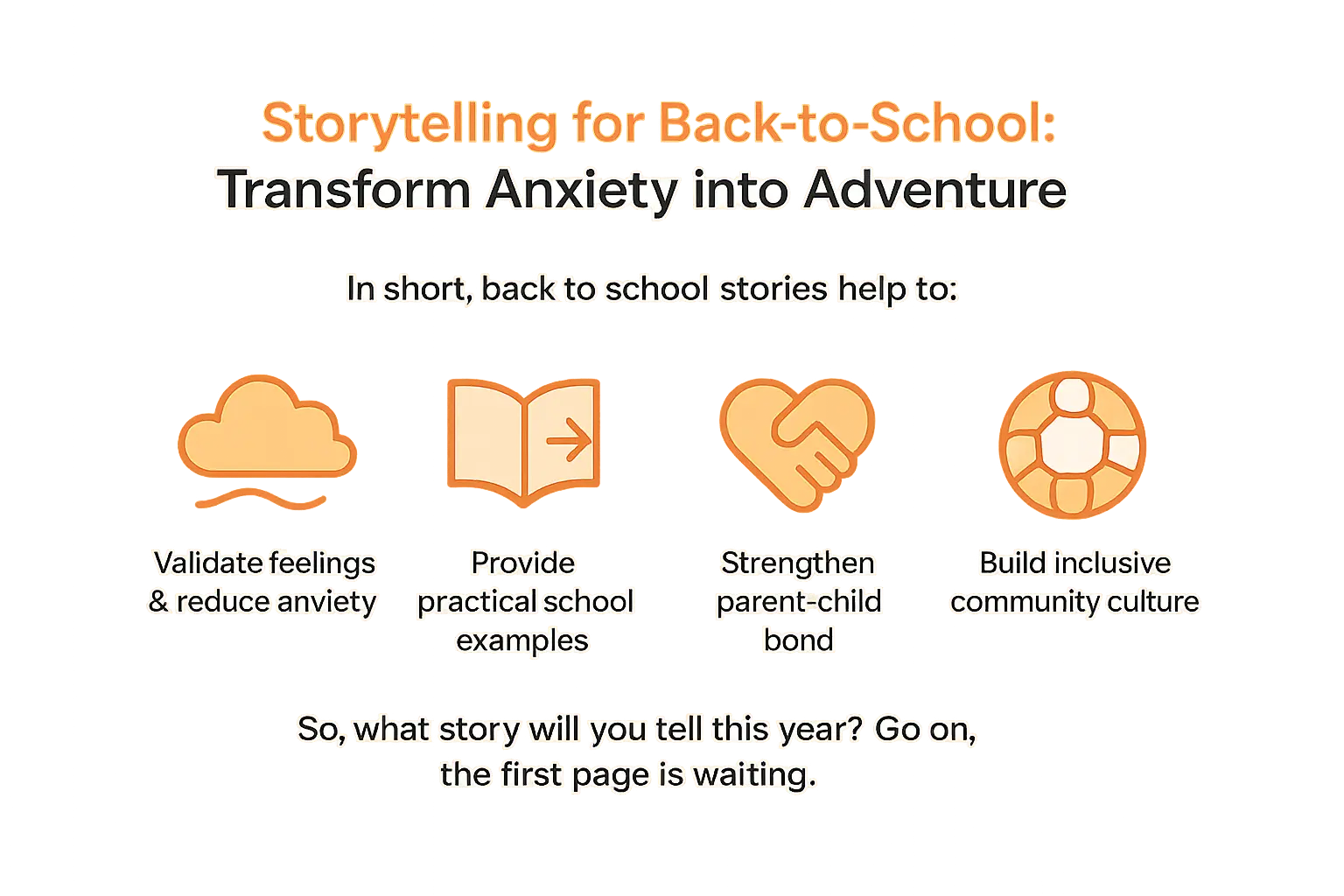 Back to school storytelling transforming anxiety into adventure