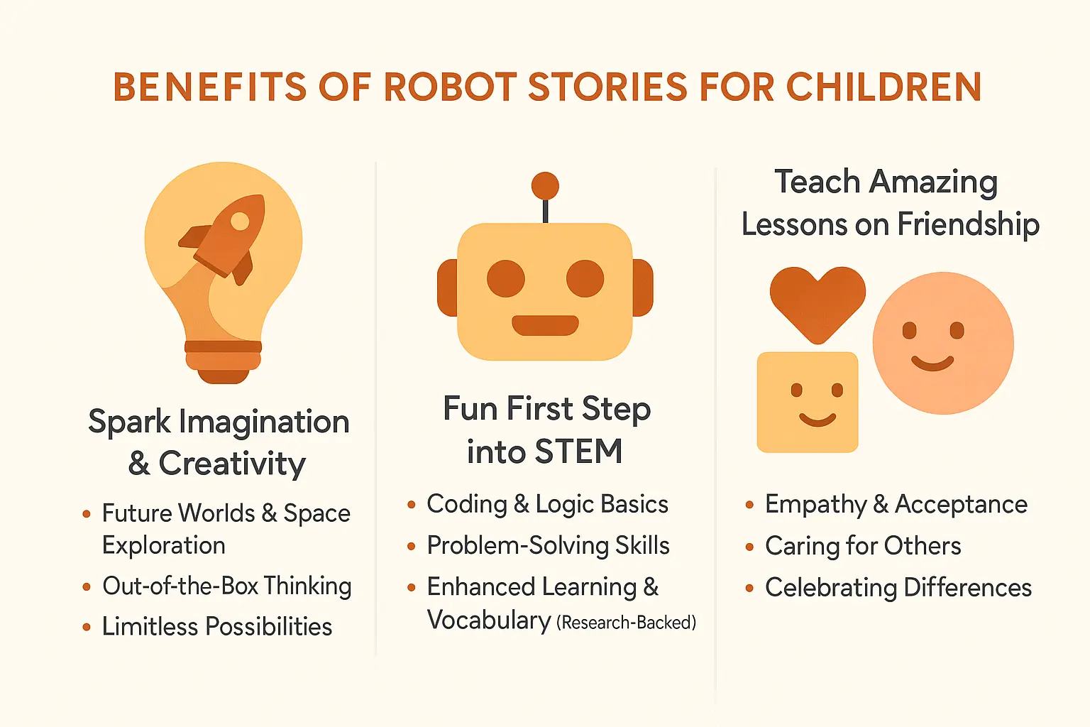 Robot storytelling for children