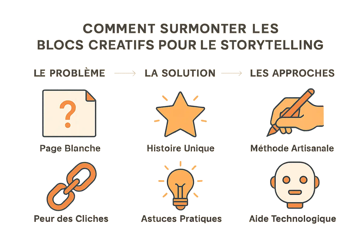 blocs creatifs comment les surmonter