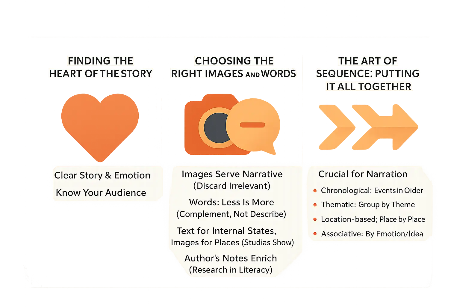 Visual example of a picture story sequence