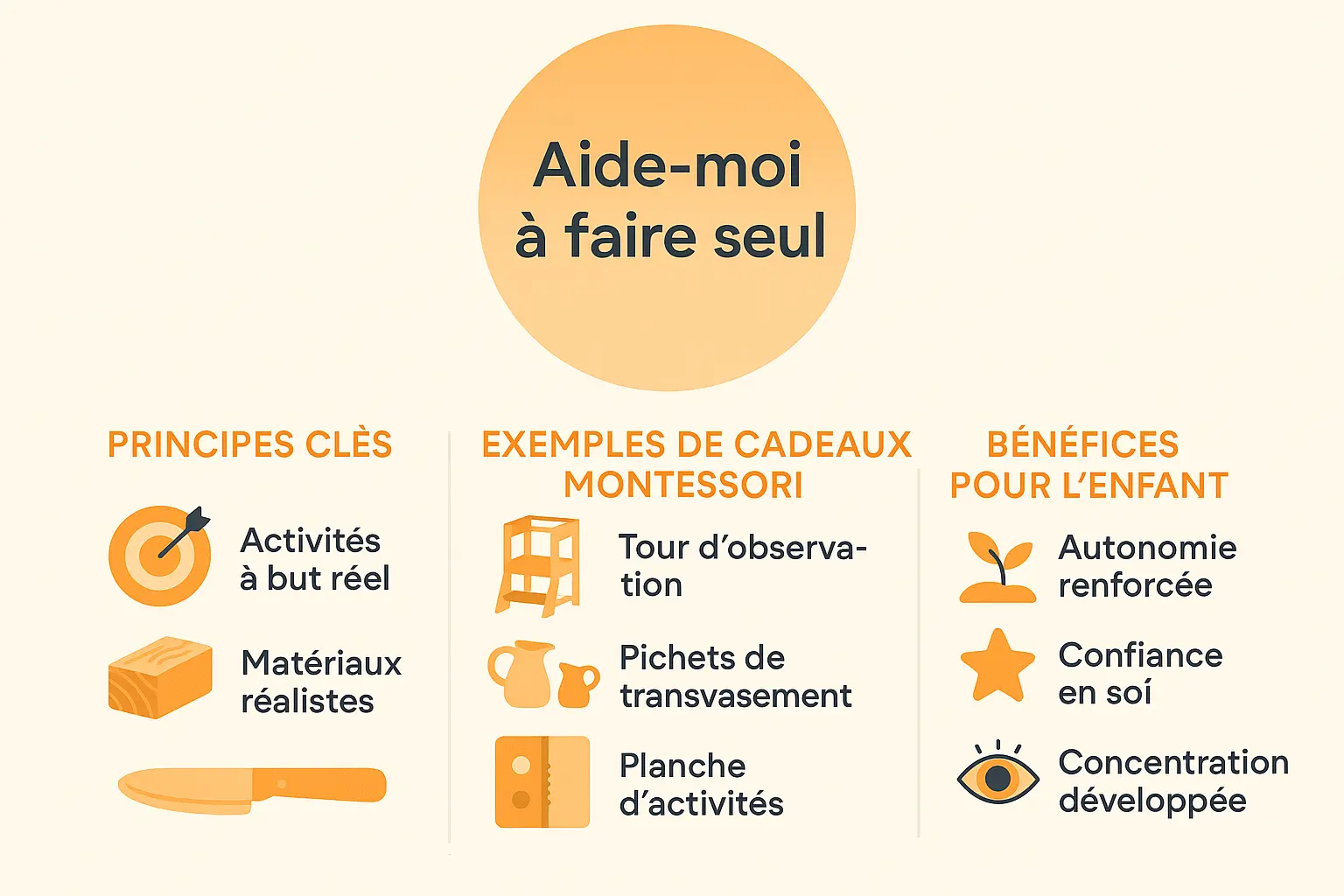 Enfant de 2 ans manipulant des jouets Montessori en bois