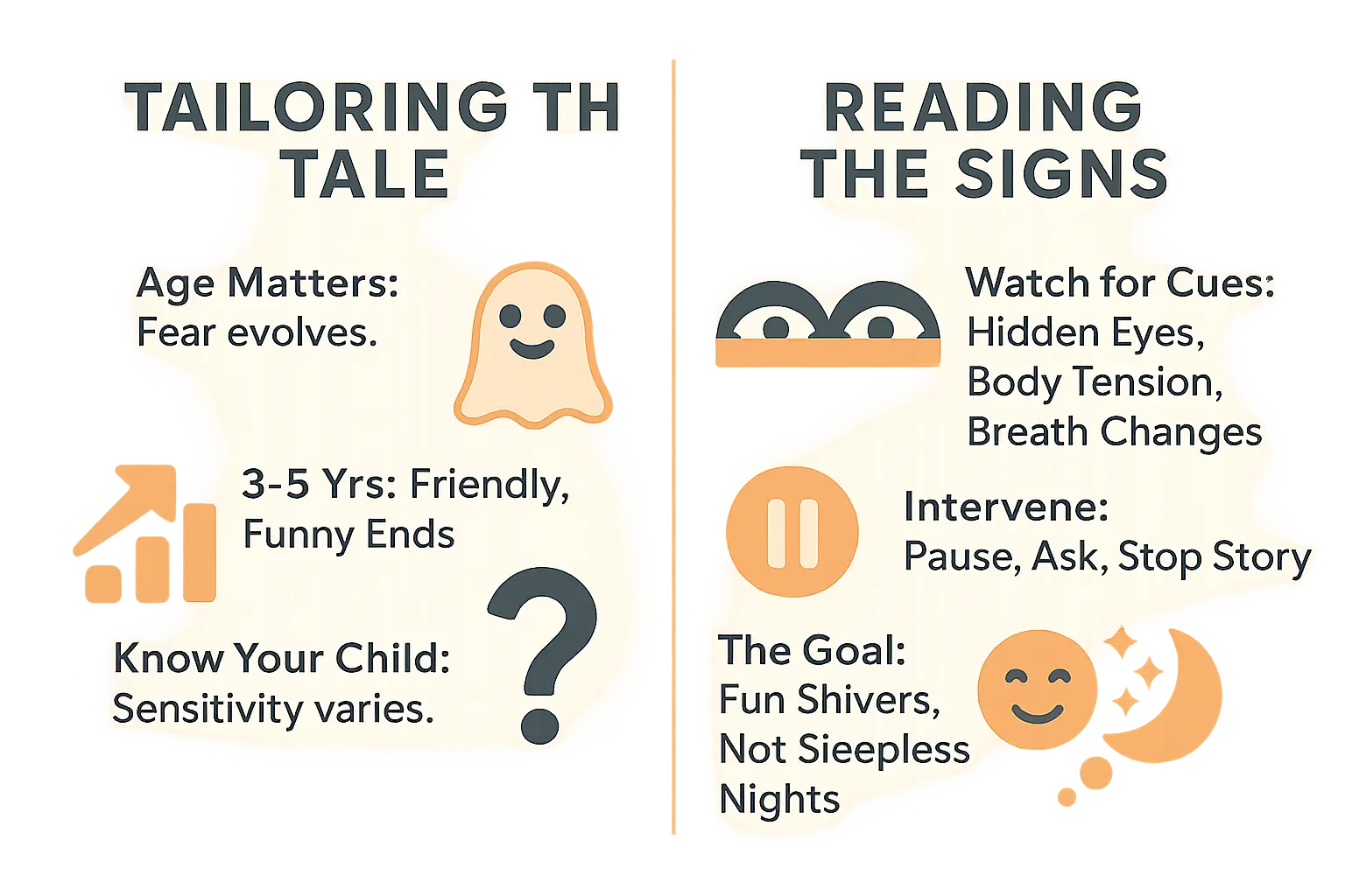 Heartwarming image showing Choosing Scary Stories for Children demonstrating emotional connection and joy created by mystery stories for kids for family bonding and storytelling