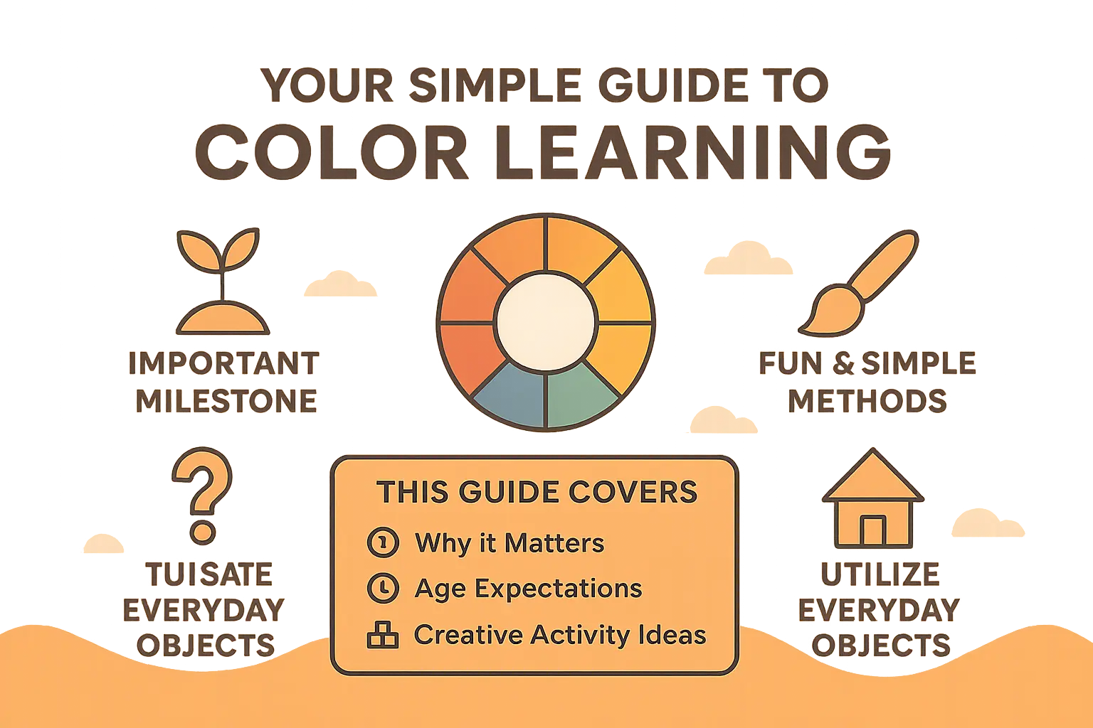 A parent and child playing with colorful blocks during a color-matching activity