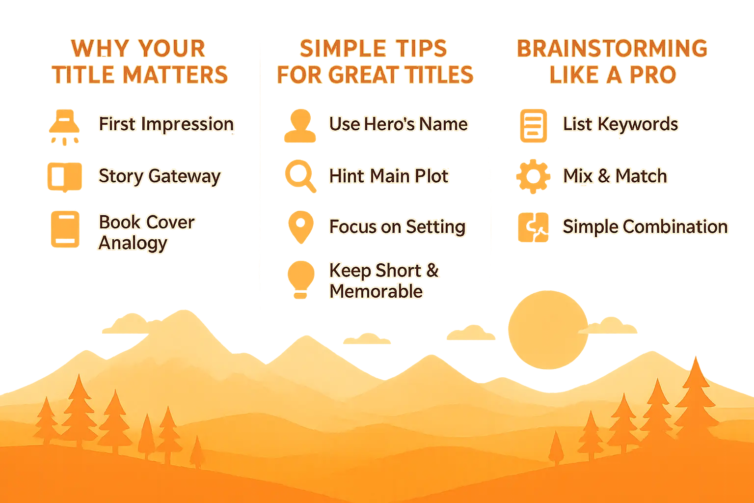 Crafting story titles