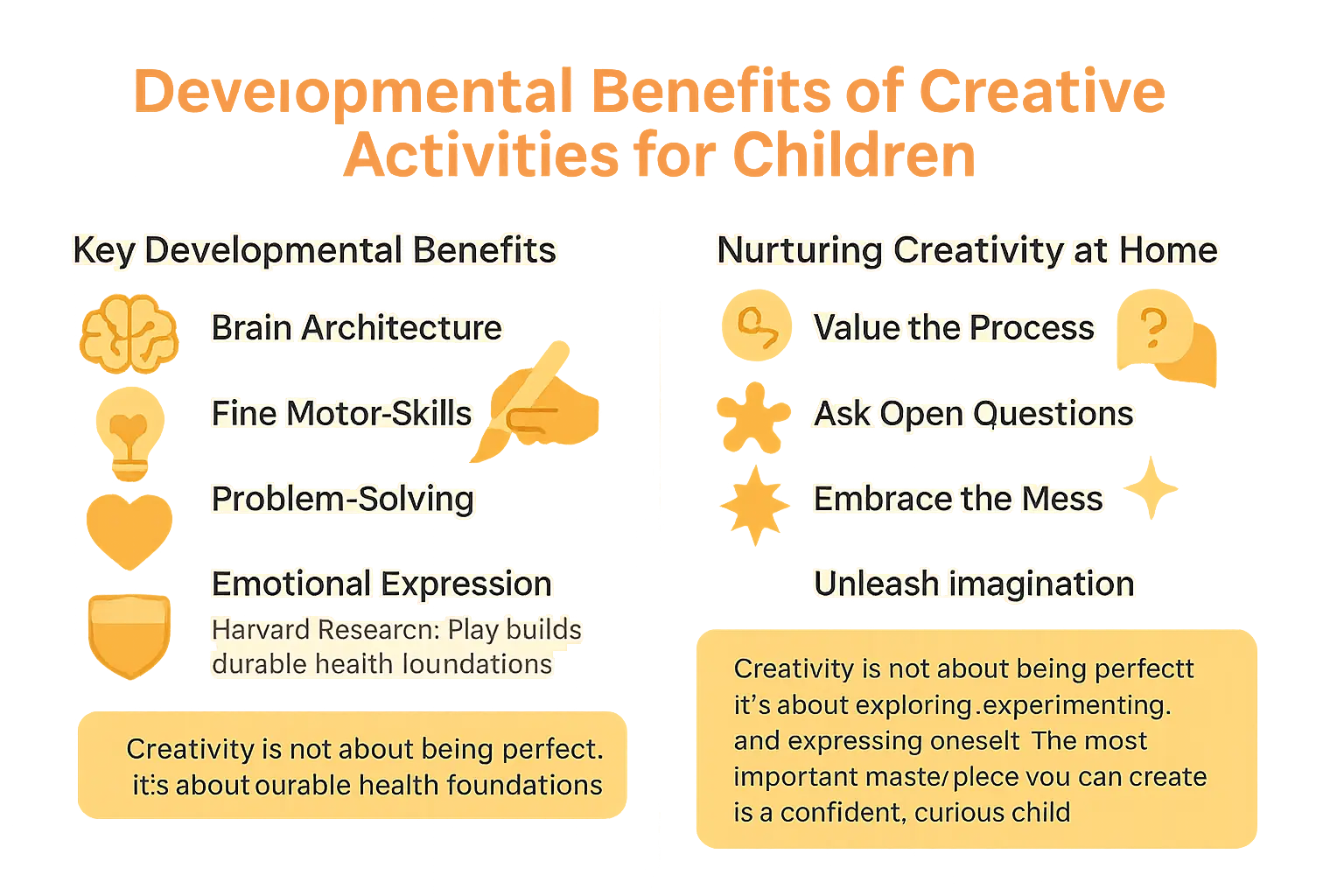 Creative activities for kids