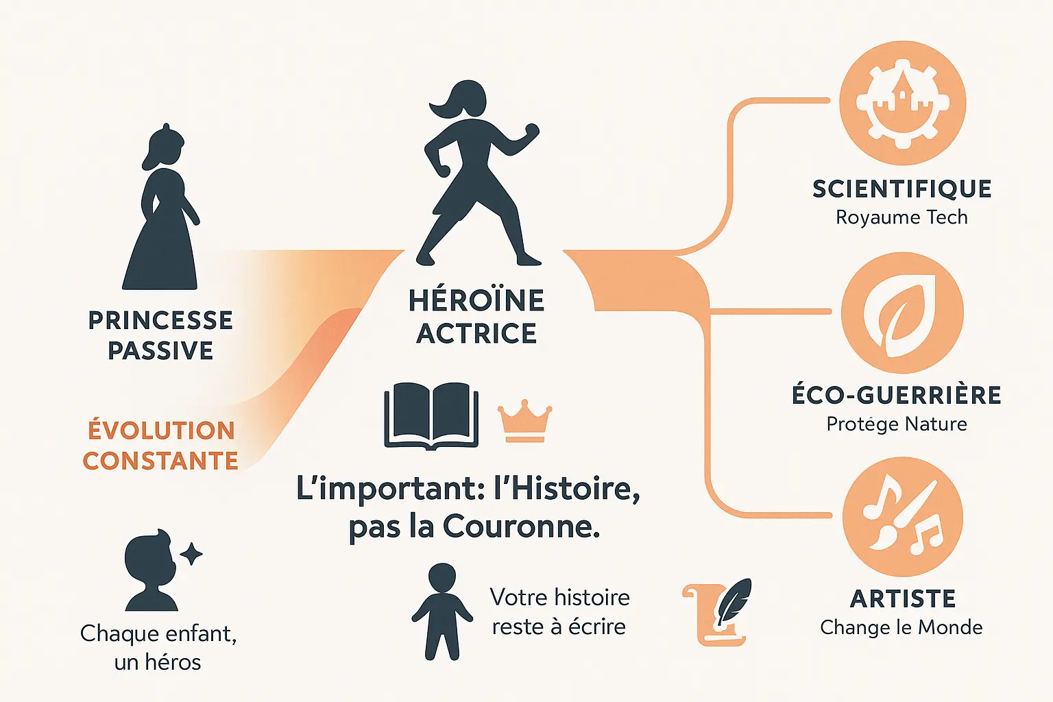 Évolution des princesses de Blanche-Neige à Vaiana