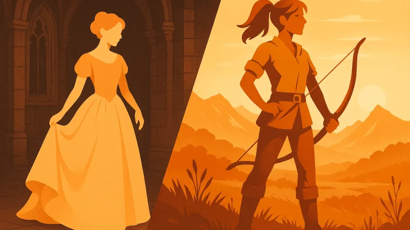 Princesse classique à héroïne moderne : évolution du conte