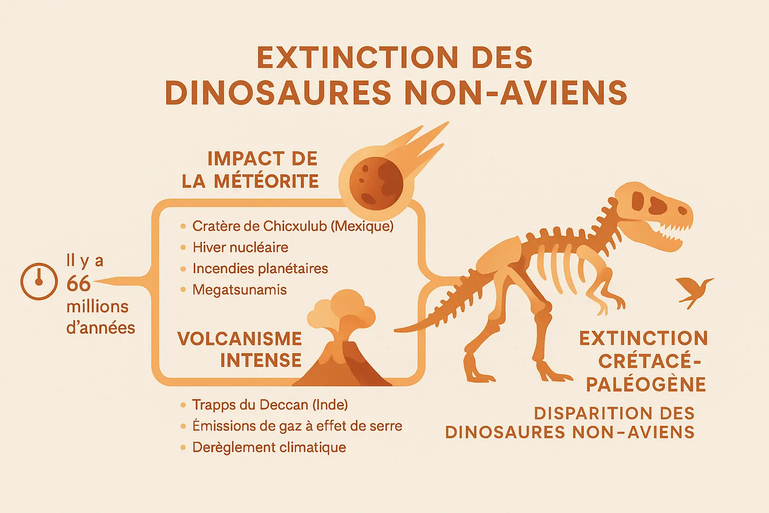 Reconstitution de l'impact de Chicxulub