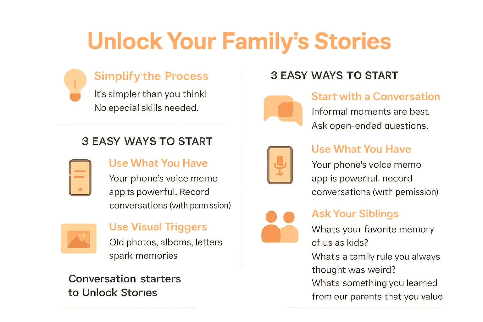 Family collecting memories together