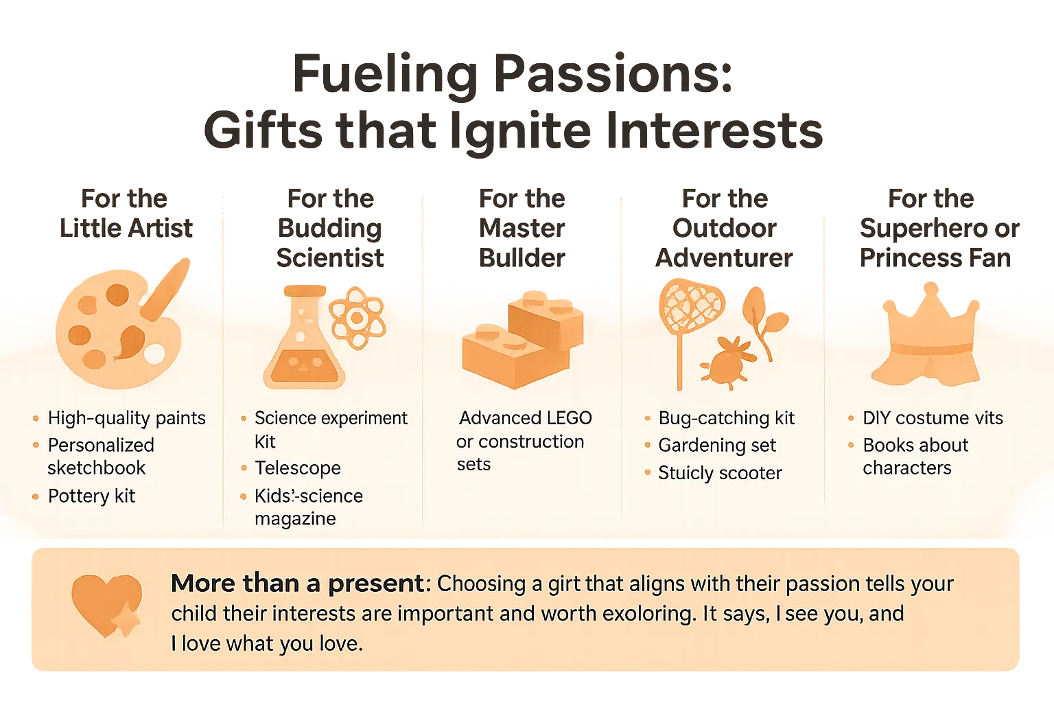 Children exploring personalized storybooks and creative gifts