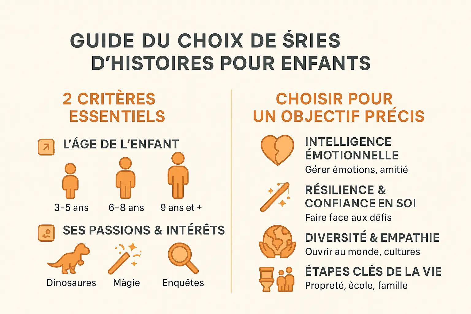 Guide pour choisir les meilleures séries d'histoires pour enfant