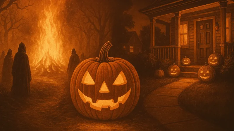 Découvre l&rsquo;histoire d&rsquo;halloween de samain à nos jours 🎃