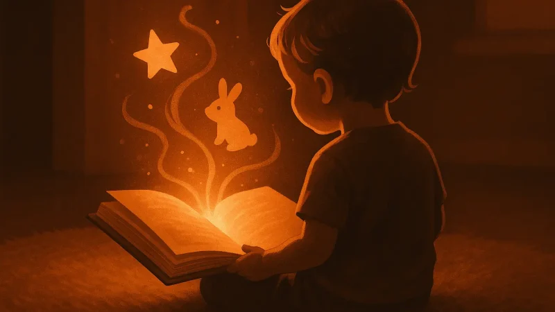 Magic stories for 4-year-olds: Learn & imagine on WhatsApp