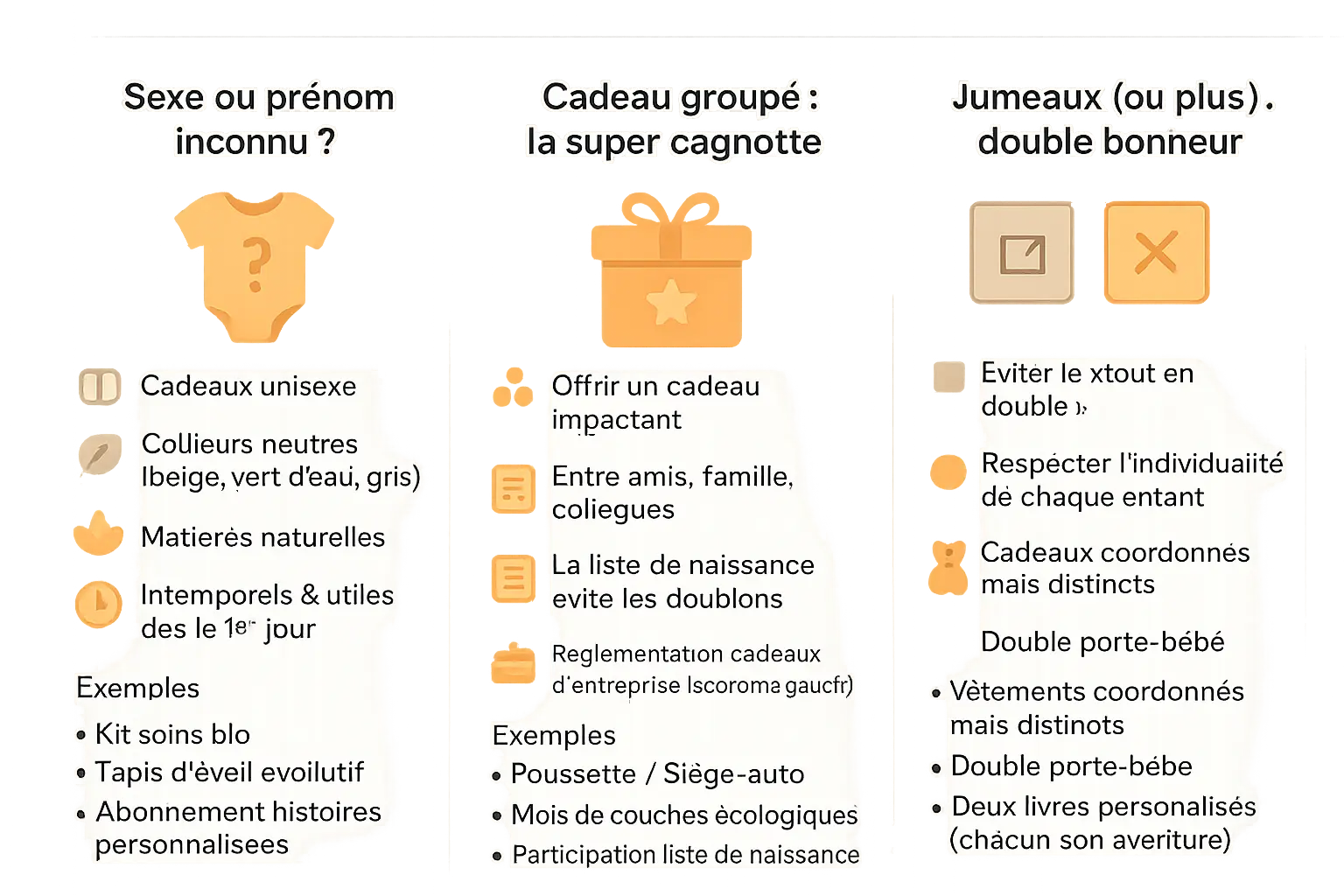 Idées cadeaux guide pour toutes les situations
