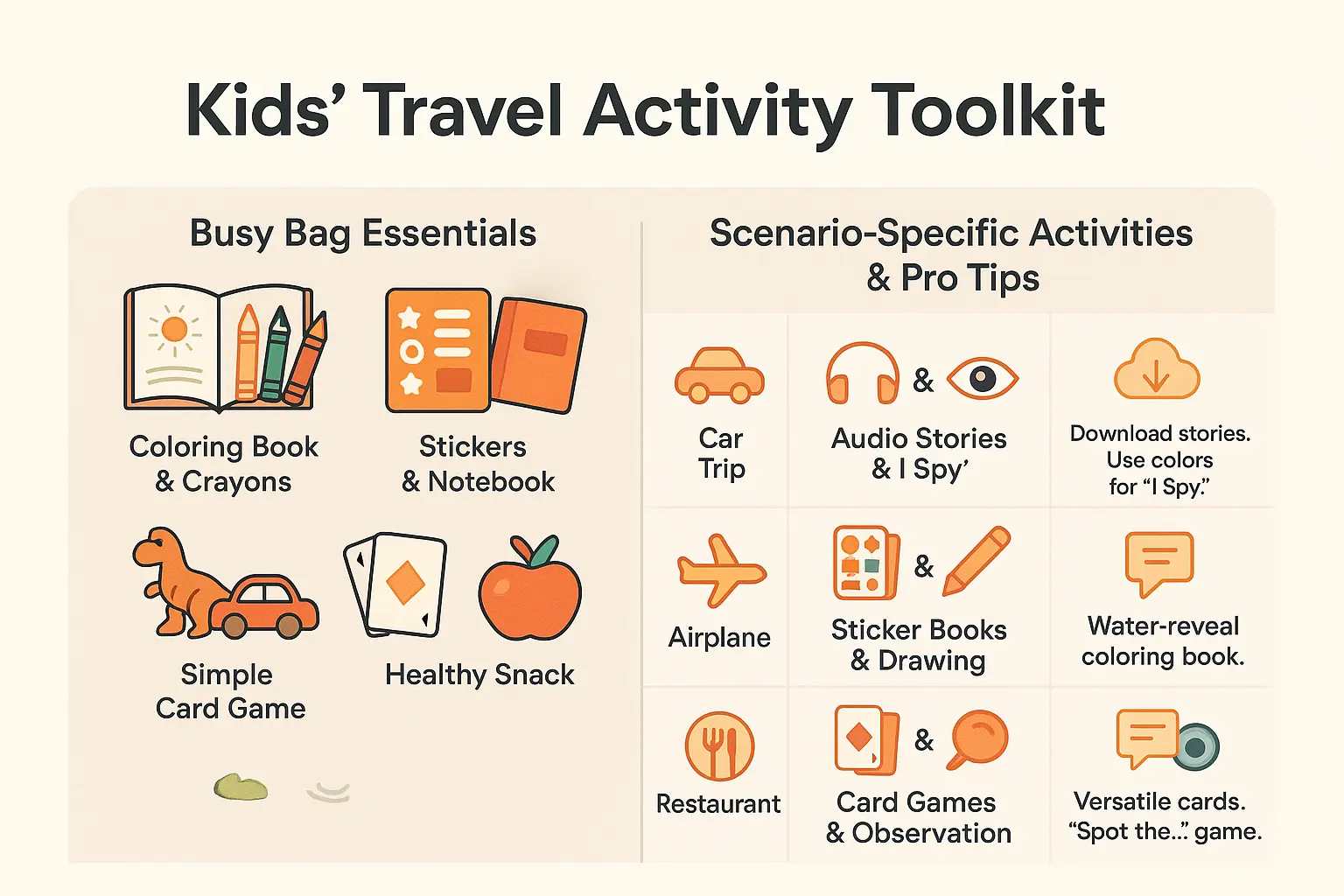 Kids Travel Activity Toolkit