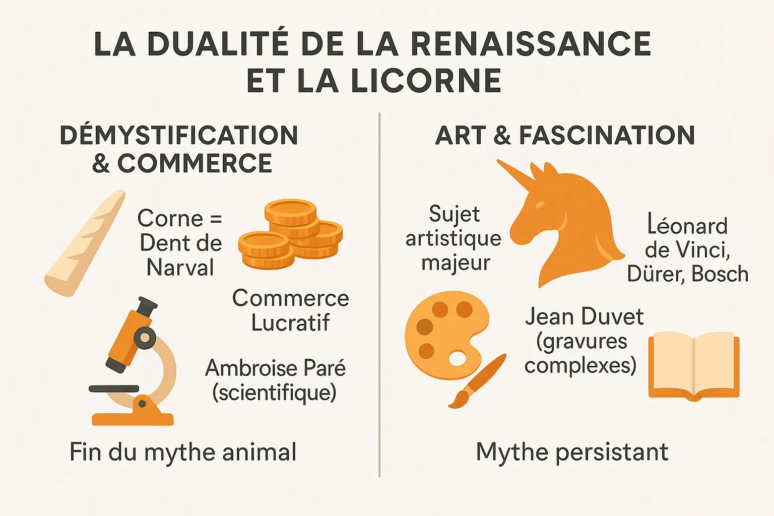 L'étonnant récit de la licorne : du mythe à l'icône moderne 4 La dualité de la Renaissance autour de la licorne