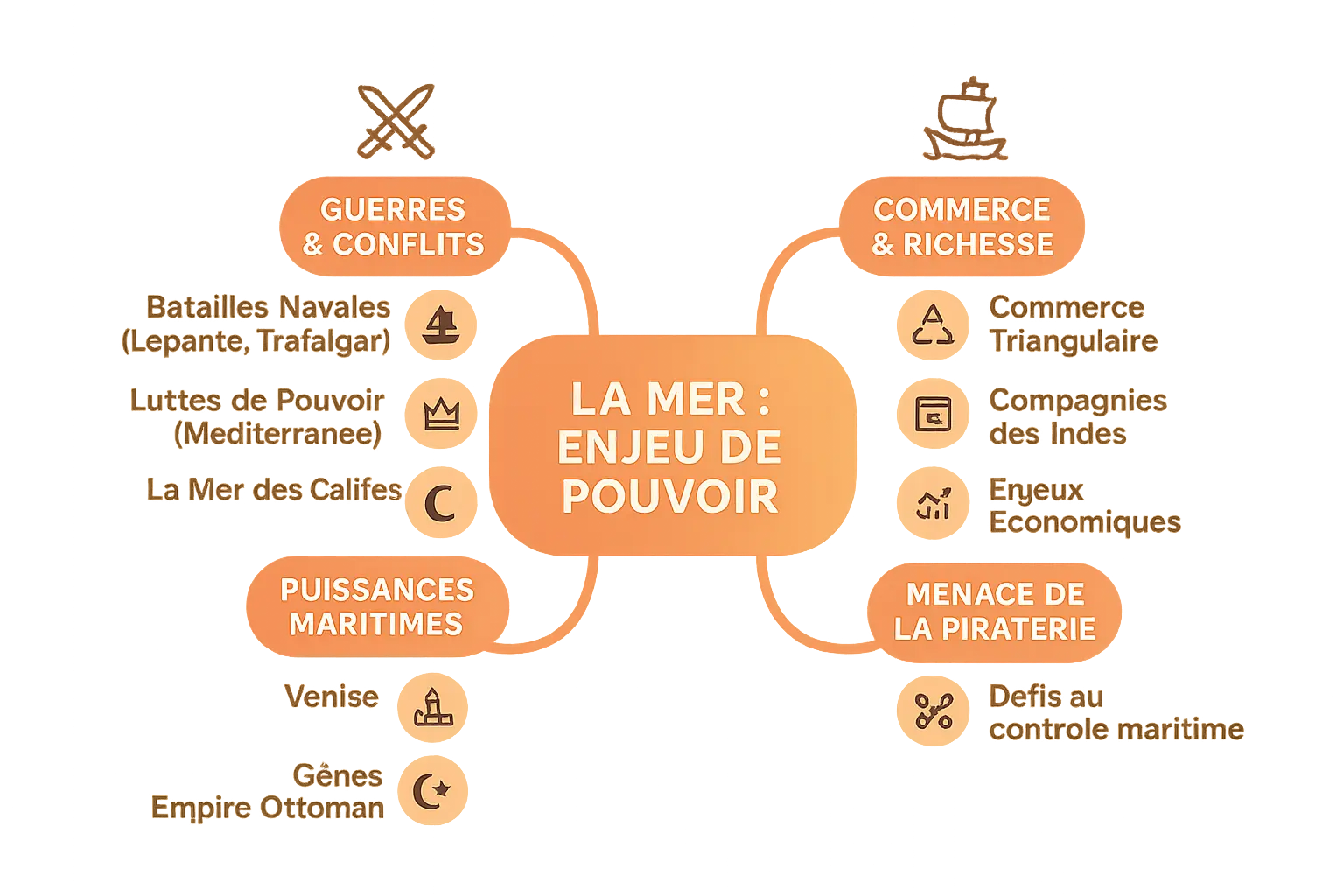 Carte maritime historique