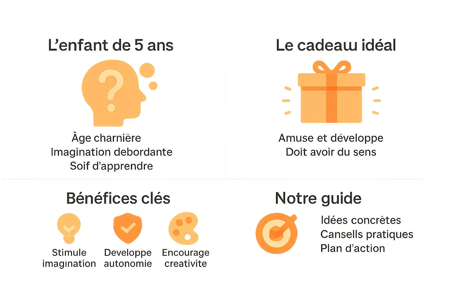 Guide du cadeau idéal pour un enfant de 5 ans