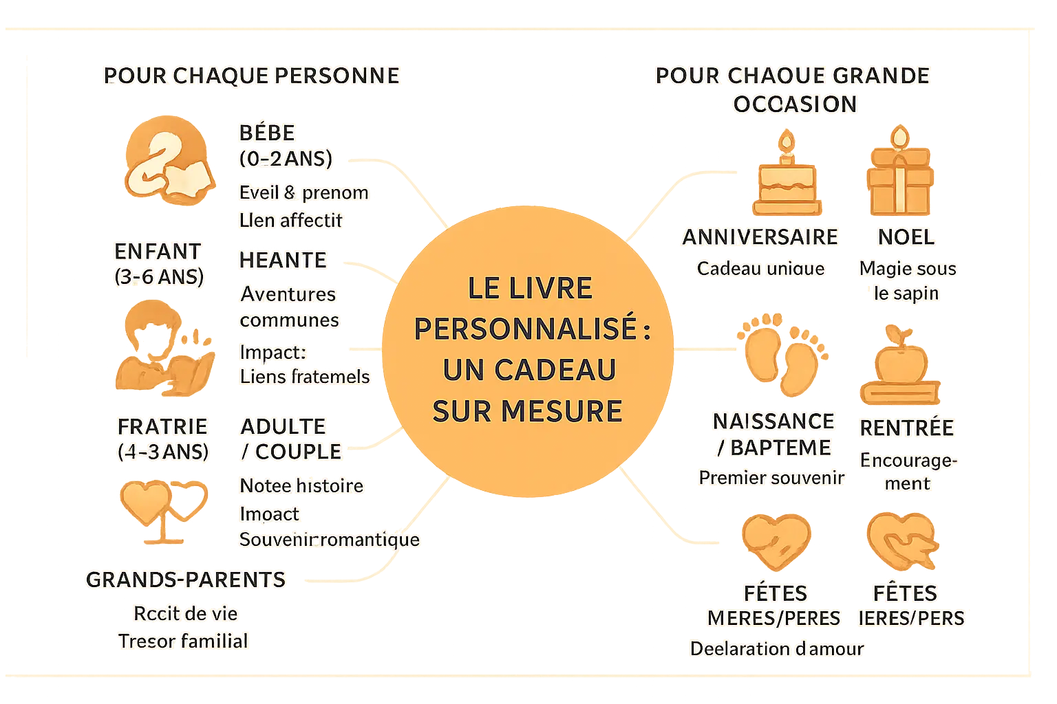 le livre personnalise un cadeau sur mesure