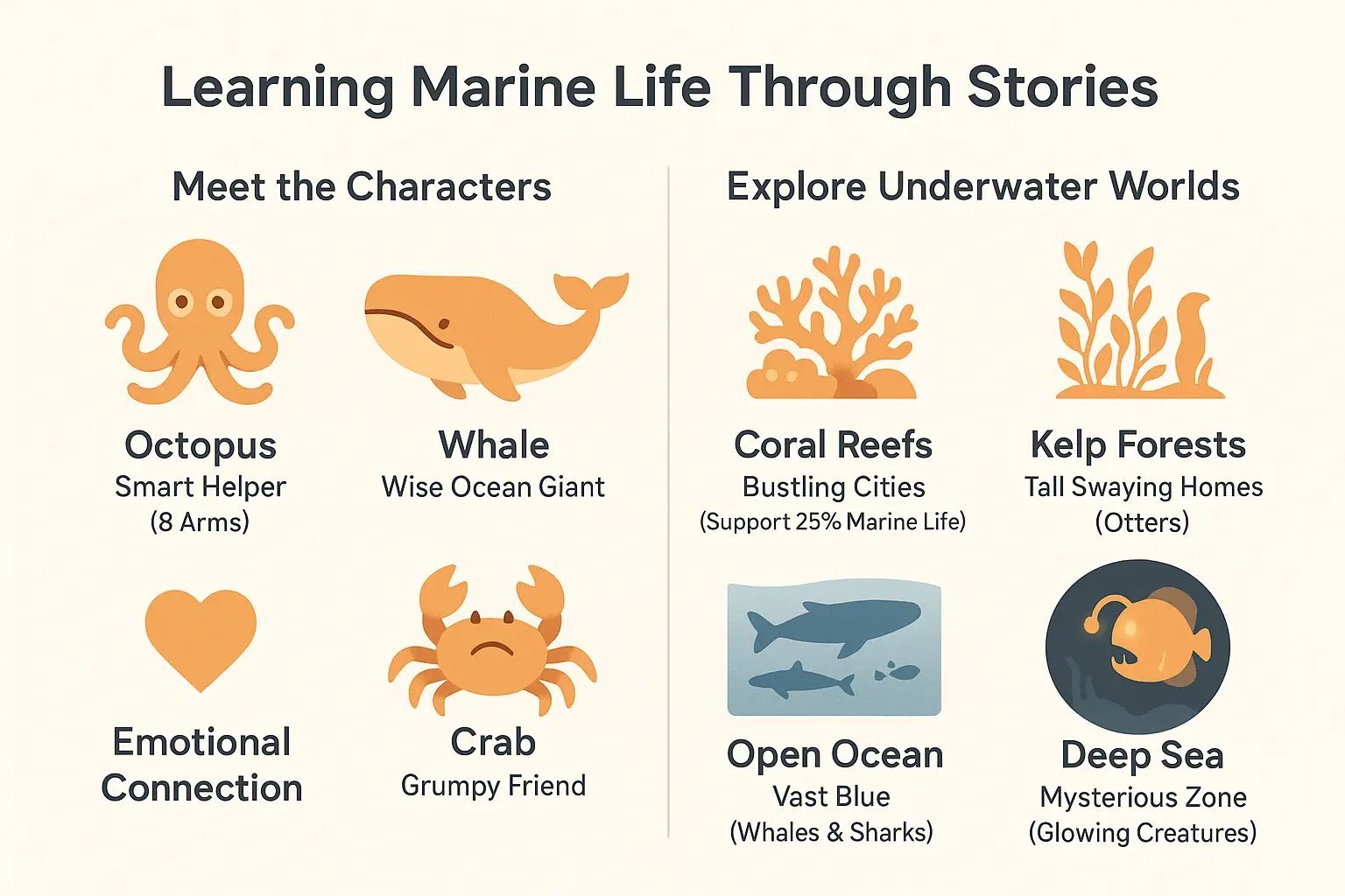 Marine Life Illustration