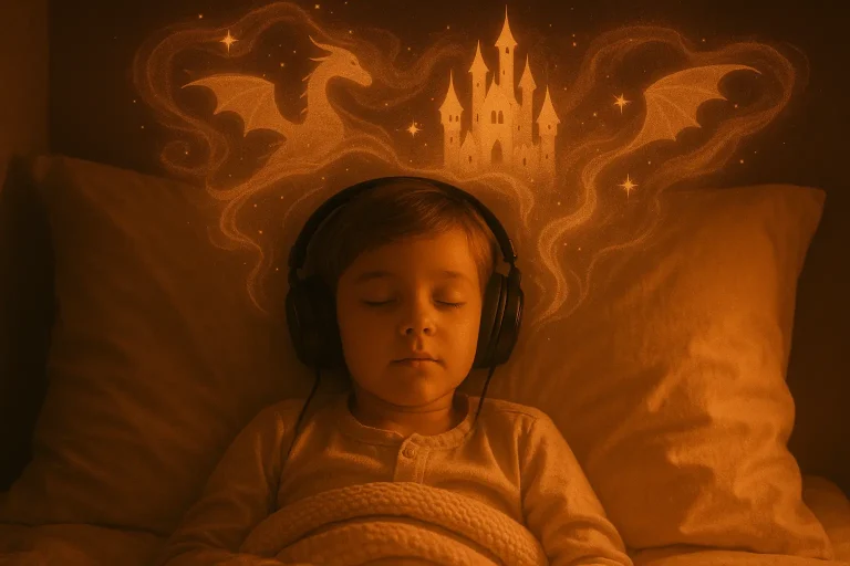 lenfant et la magie des histoires audio