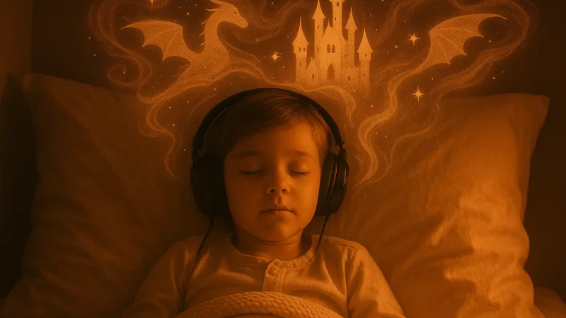 Histoire audio enfant : Magie de l’imagination sans écran !