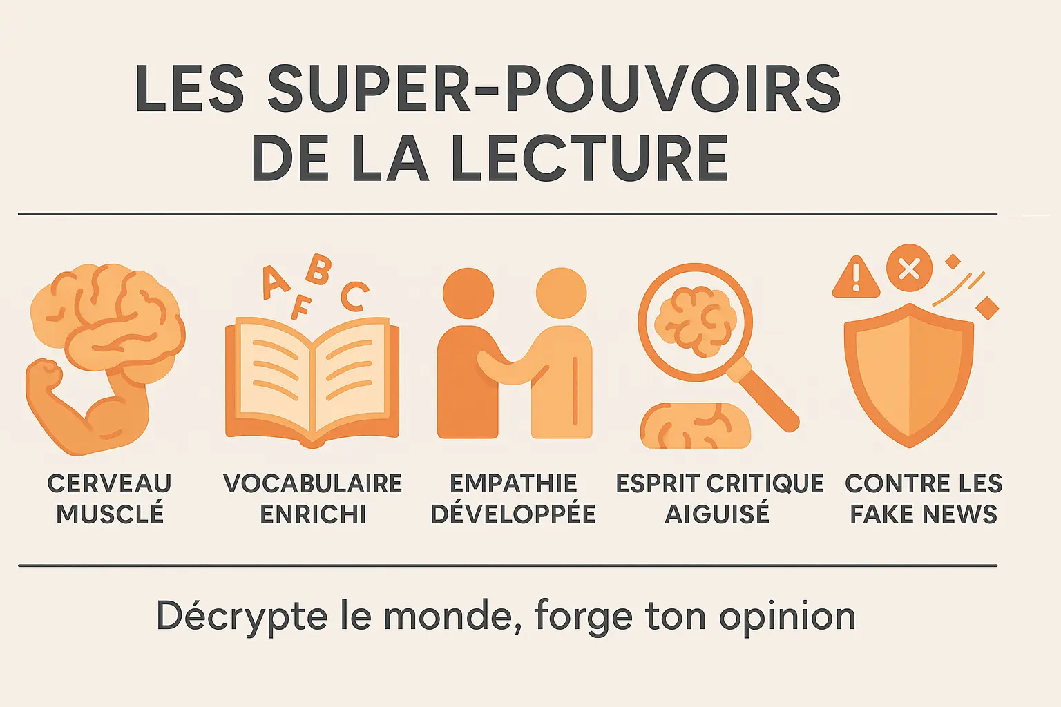 Livre enfant 12 ans qui va scotcher ton pré-ado 📚 5 Illustration des super-pouvoirs de la lecture