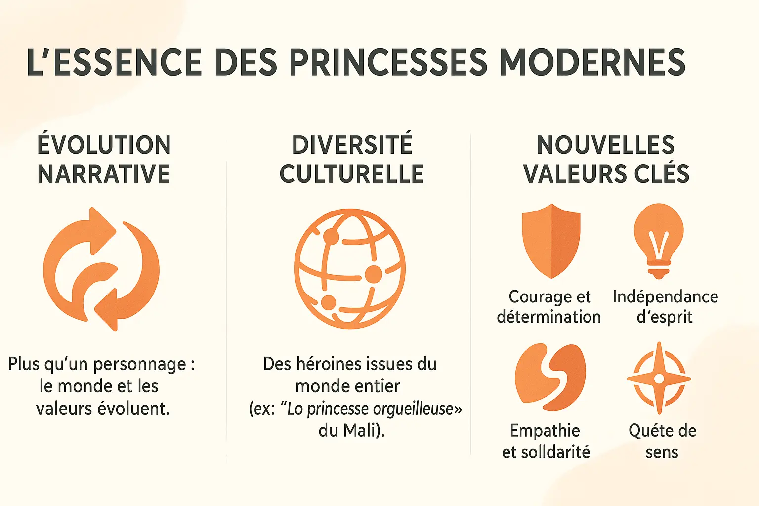 lessence des princesses modernes