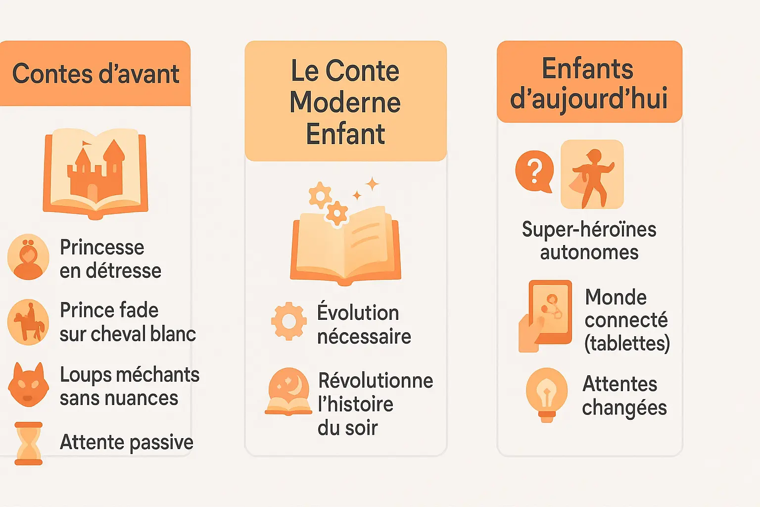 levolution des contes pour enfants