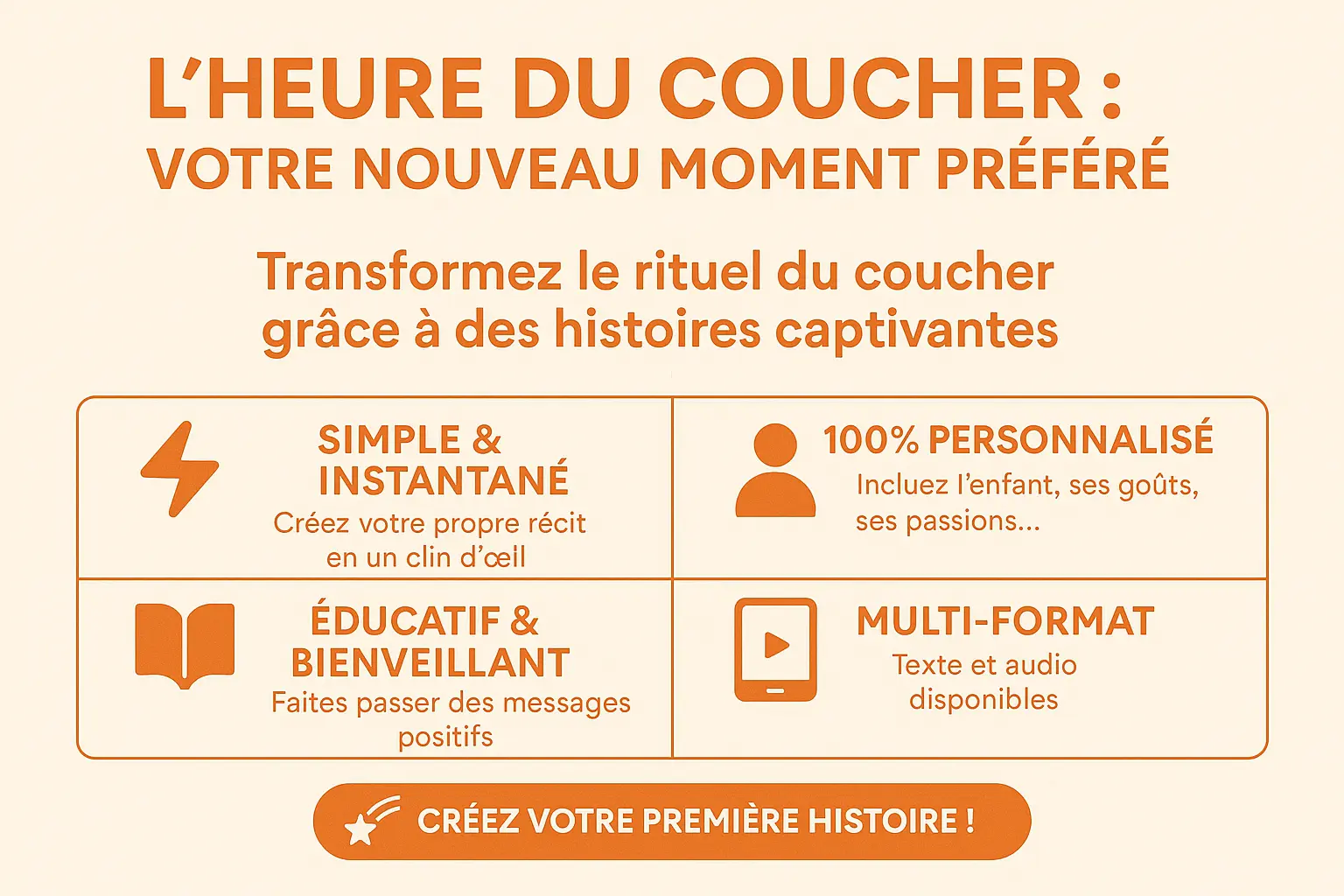 Illustration de l'heure du coucher