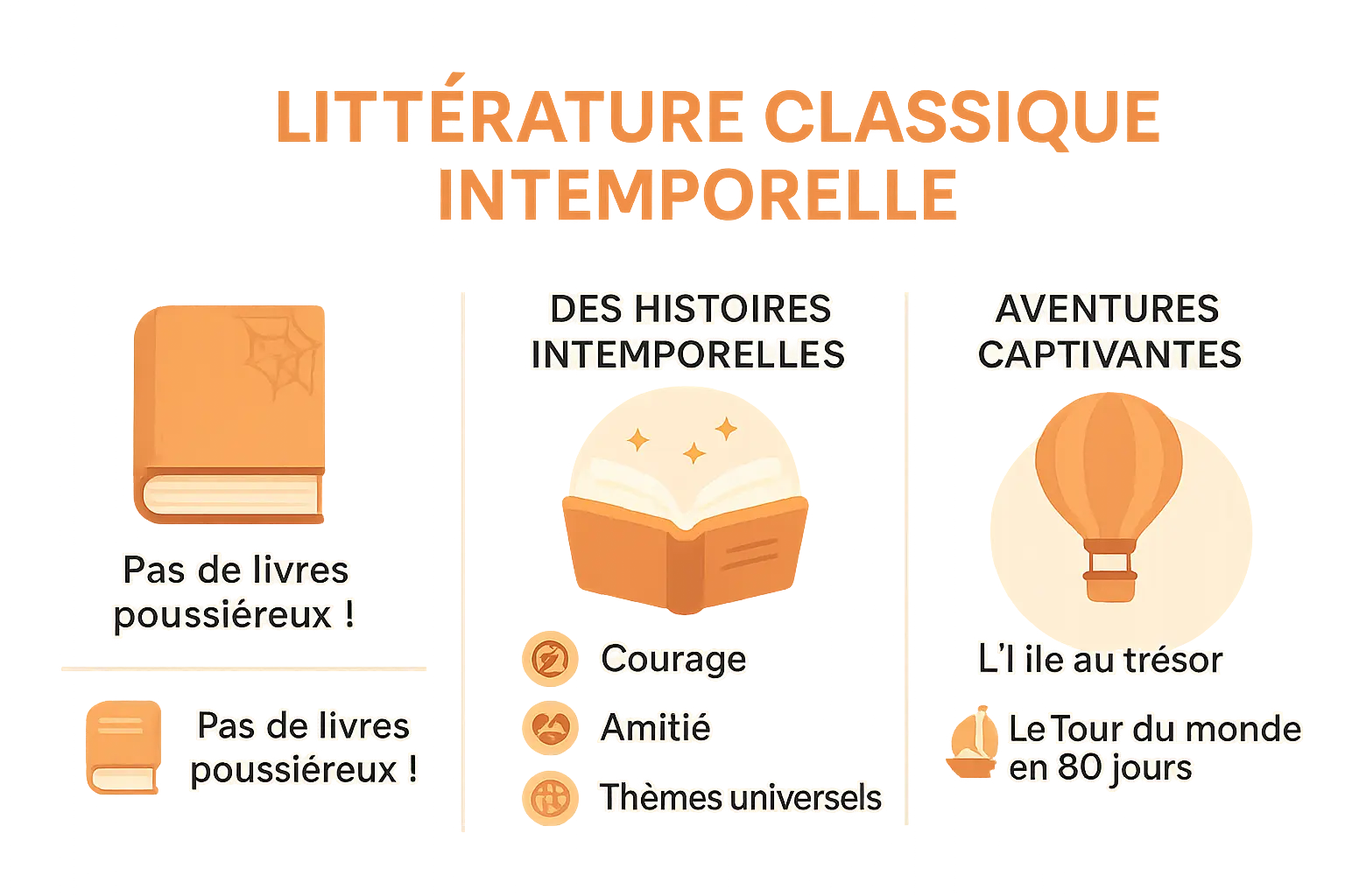 Livre enfant 12 ans qui va scotcher ton pré-ado 📚 4 Illustration des classiques de la littérature pour enfants
