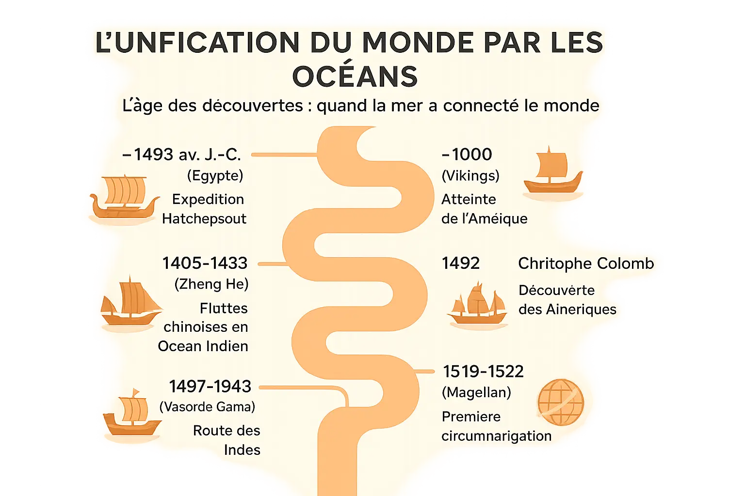 lunification du monde par les oceans