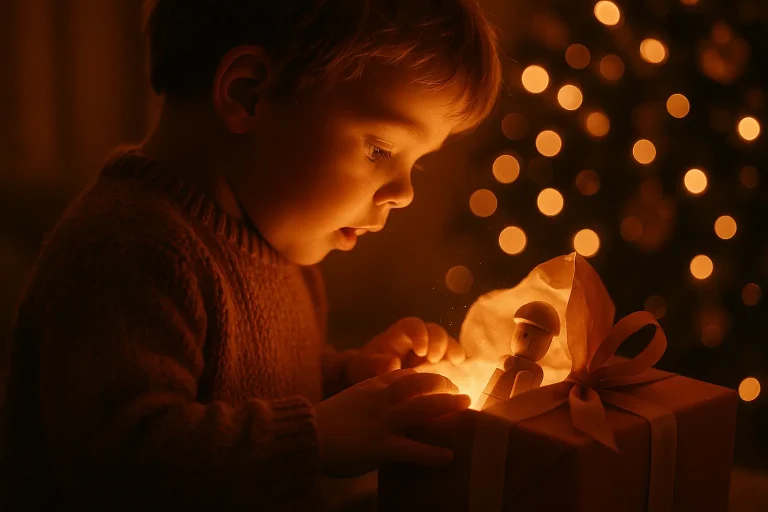 magie de noel lemerveillement dun enfant