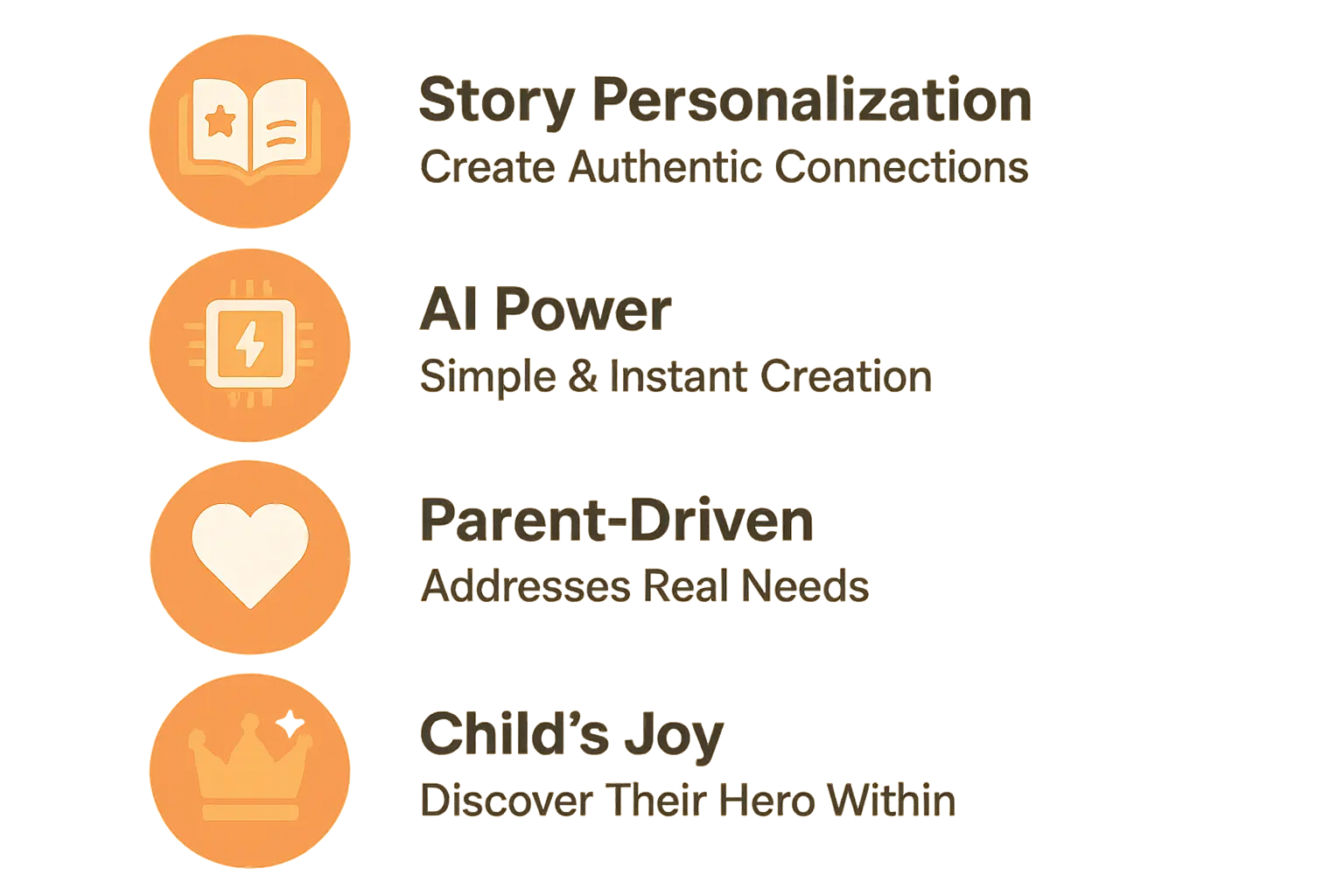 Personalized storytelling benefits