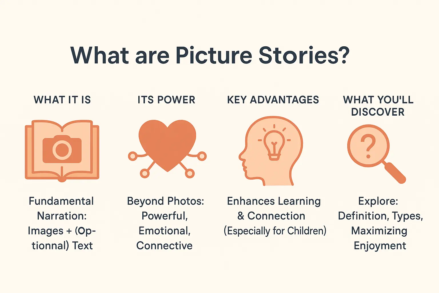 Example of a child engaging with a personalized picture story about their own adventures