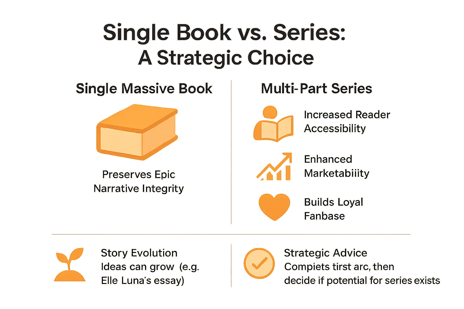 Single book vs series comparison