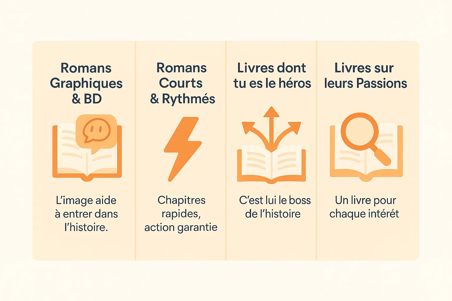 solutions pour les lecteurs reticents