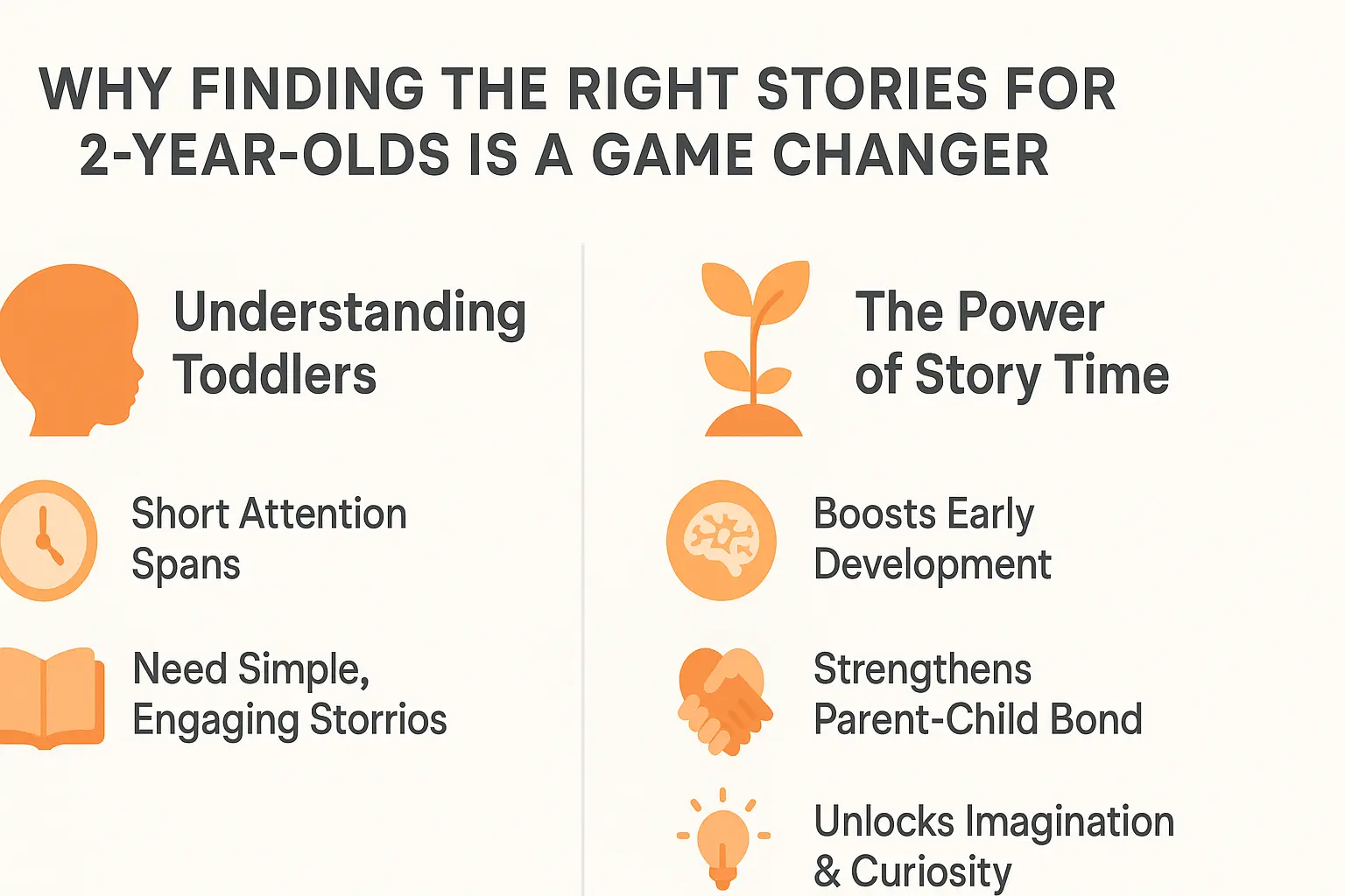 A parent reading a personalized story to a toddler on a smartphone