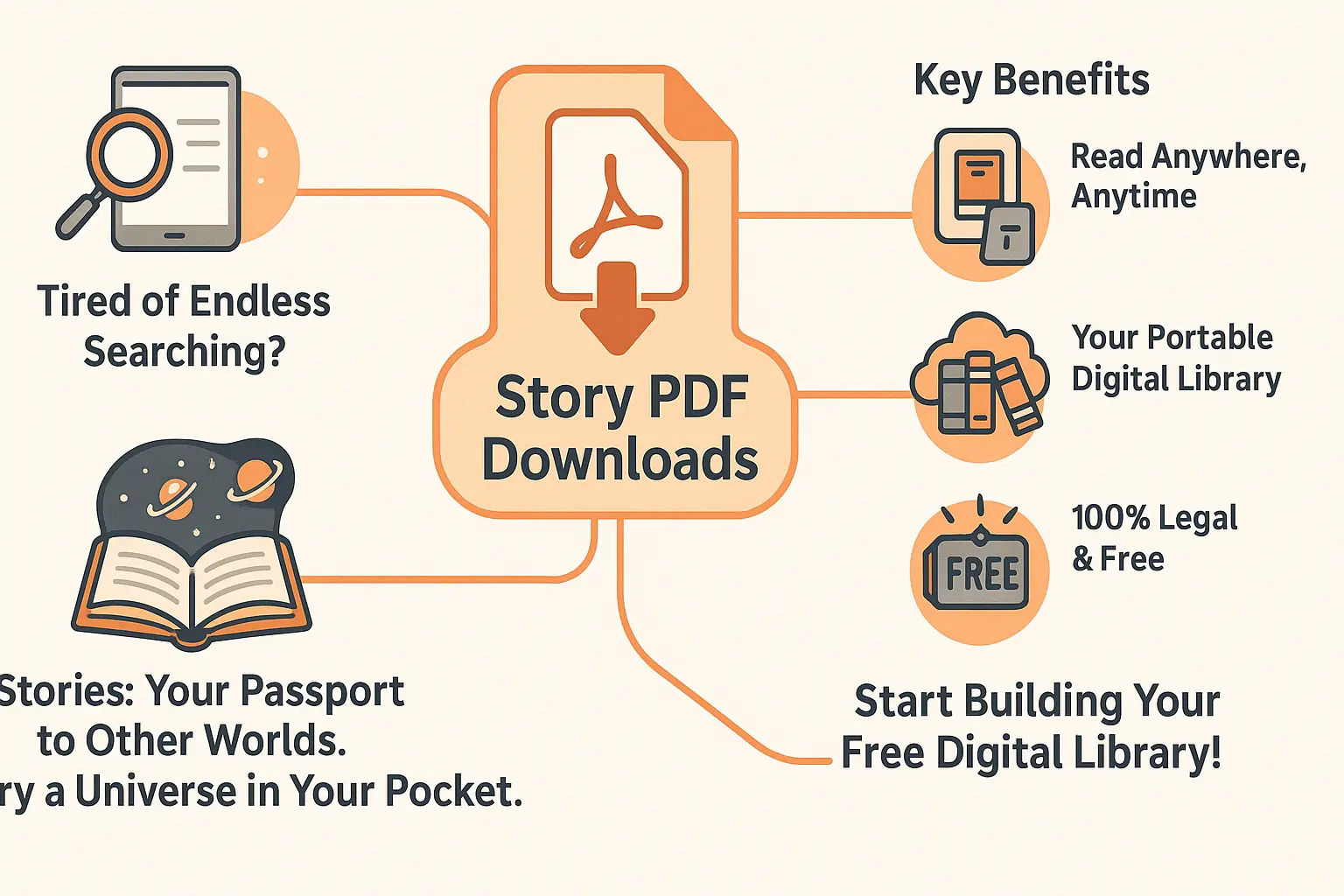 Story pdf downloads: Your portable digital library