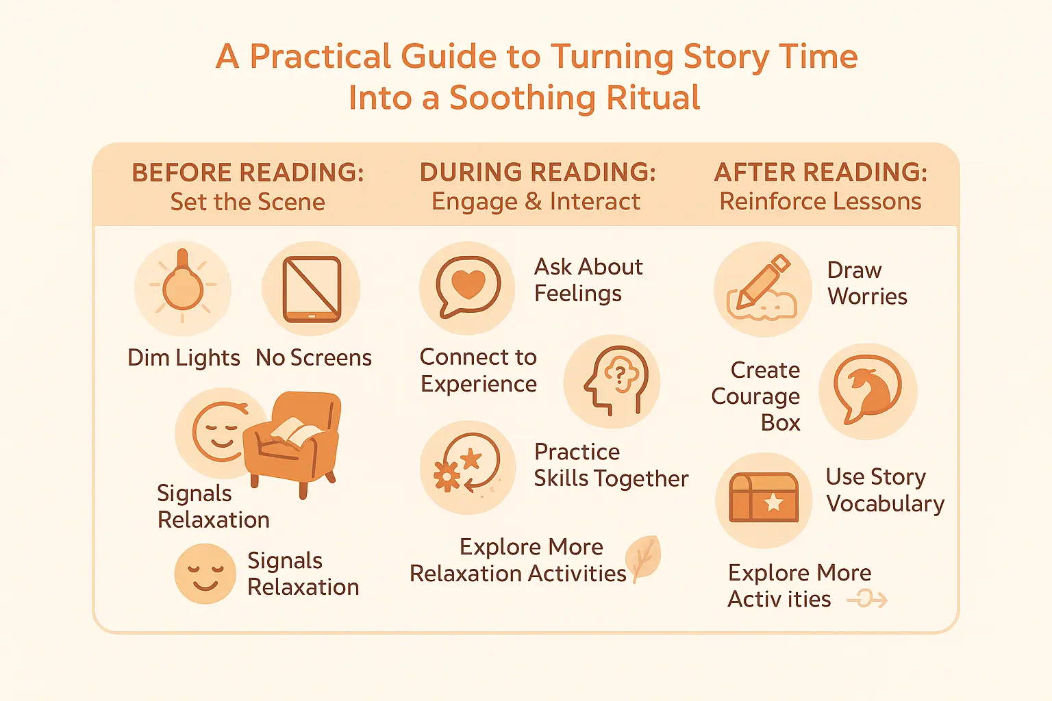 Custom whatsapp stories for anxious kids to ease worries 4 Storytime ritual for anxious children